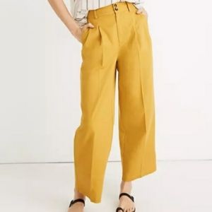 Madewell Pleated Wide Leg Pants
